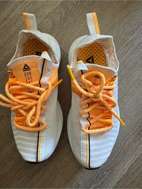 Reebok White & Orange Sole Fury SE